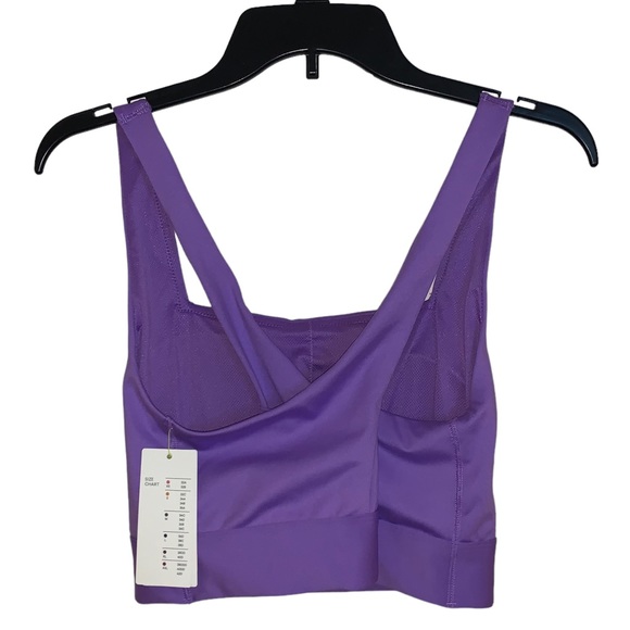 NWT All In Motion Light Purple Criss Cross Back Sports Bra Size Extra Large - Picture 2 of 5